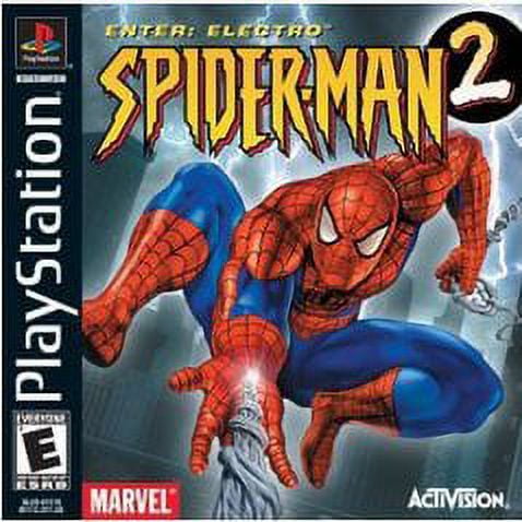 Restored Spiderman 2 Enter Electro - Playstation PS1 (Refurbished)