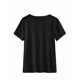 thumbnail image 2 of Charming Teacher's Valentine's Day 'My Class Is Full of Sweet' Women's T-Shirt - Casual Black with Colorful Heart Design, Short Sleeve, Round Neck,Ideal for Summer Fashion Tee For Adult, Men, Women,, 2 of 6