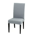 thumbnail image 2 of QJUHUNG High Back Solid Color Office Hotel and Home Chair  Light Grey, 2 of 2