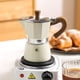 thumbnail image 1 of Cafetera espresso MACHAO 3 tazas de espresso Moka Pot 5 oz (150 ml) aluminio premium, 1 of 1
