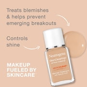 Neutrogena SkinClearing Foundation for Acne, Natural Ivory, 1 fl. oz
