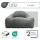 thumbnail image 3 of Sillón De Espuma Comprimida Al Vacío 1 Plaza Japandi Likka Light Grey, 3 of 6