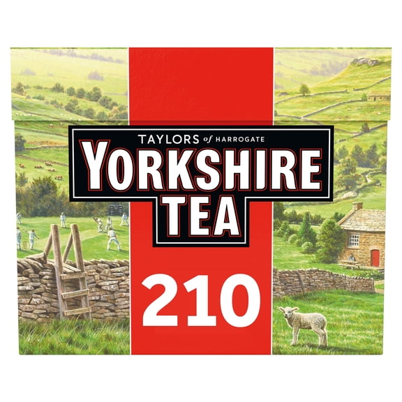 Yorkshire Tea 210 Tea Bags 656G, Imported from Britain