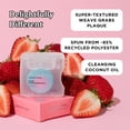 thumbnail image 2 of Hilo dental Cocofloss, tejido en forma de fresa, diseñado por un dentista, 2 of 7