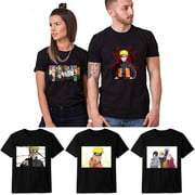 Naruto Shippuden Men's and Women's Graphic F.R.I.E.N.D.S Friends T-Shirt Short Sleeve