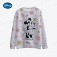 thumbnail image 2 of Nueva sudadera con capucha linda de Disney Minnie House Kawaii para mujer, cuello redondo, mangas largas, sudaderas coreanas para mujer y niñas, 2 of 5