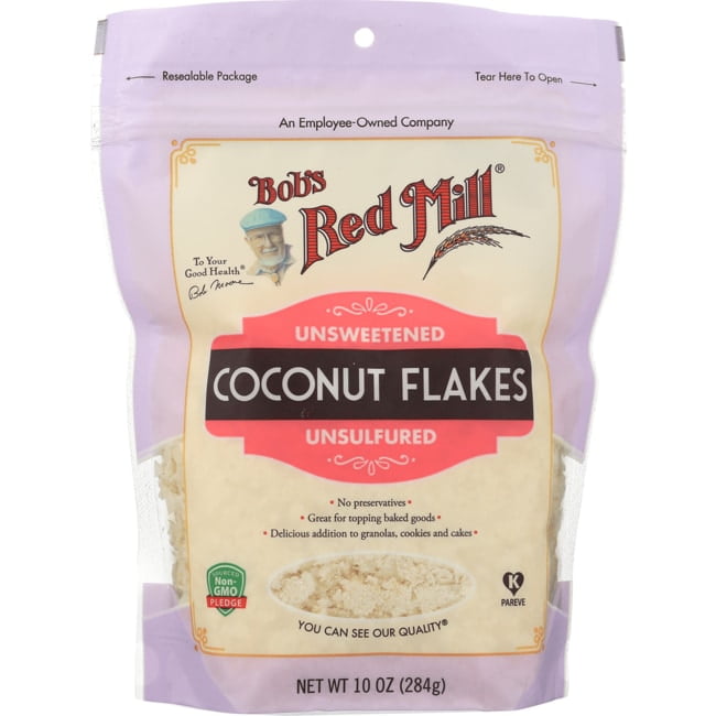 Bob's Red Mill Unsweetened Coconut Flakes, 10 oz
