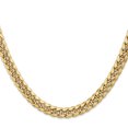 thumbnail image 3 of 14k Yellow Gold 22 Inch 7.3mm Miami Cuban Chain Necklace Pendant Charm Curb, 3 of 9