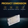 thumbnail image 1 of 2pcs 1.8W 12V 200lm Reemplazo LED Atmosphere Car Light para Tesla Model S 3 X Y Ndcxsfigh Accesorios para autos y motos, 1 of 8