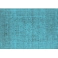 thumbnail image 1 of Ahgly Company Indoor Rectangle Oriental Light Blue Industrial Area Rugs, 3' x 5', 1 of 4