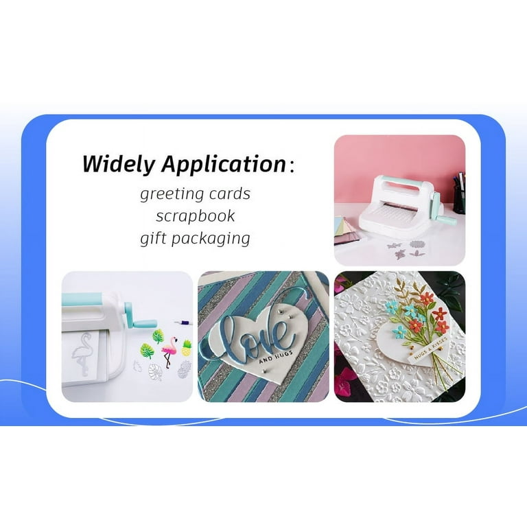 WRVCSS 6 Inch Manual Die Cutting Embossing Machine for Card Making and  Scrapbooking - Walmart.com