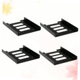 thumbnail image 3 of BEADCEST 4Pcs Mounting Bracket Kit Metal Black for Efficient Data Storage, 3 of 8