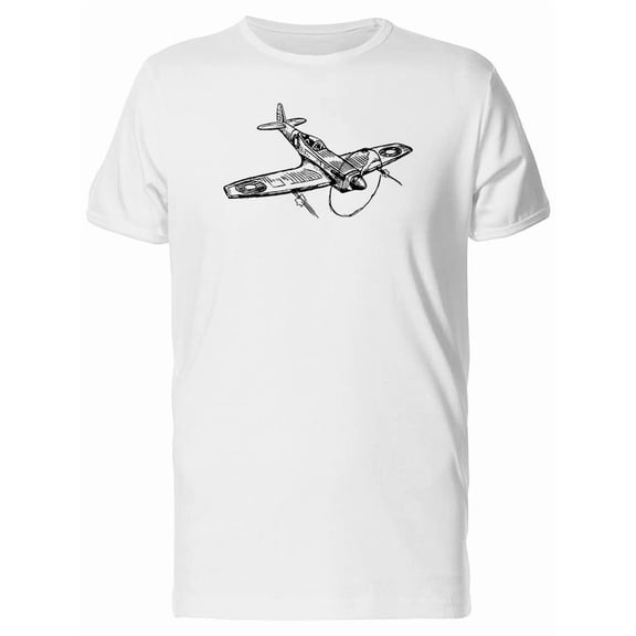 Fighter Jet Silhouette Tee Men's -Image by Shutterstock