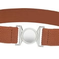 thumbnail image 5 of Abbraccia Women Elastic Waist Belt Dress Belt Clothing Accessory Stylish Waistband Elastic Band for Festivals Holidays Street Commuting Camel, 5 of 10