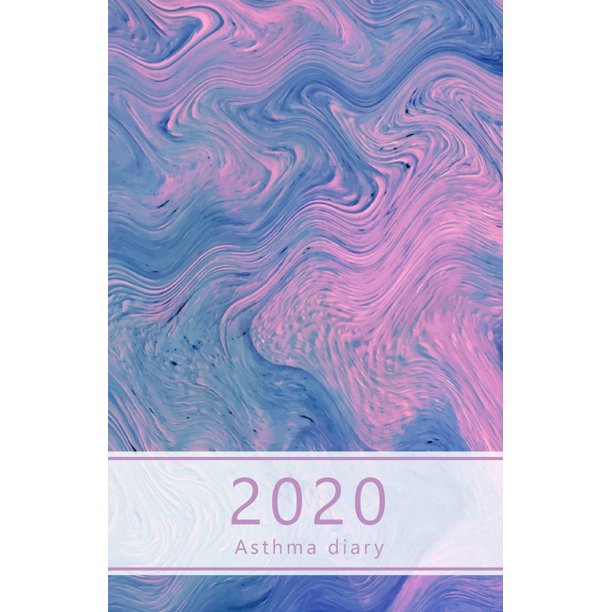 2020 Asthma diary Dated Asthma symptoms tracker incl. Medications