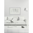 thumbnail image 3 of Parvez Taj Five White Feathers II Framed Wall Art, 30" x 45", 3 of 6