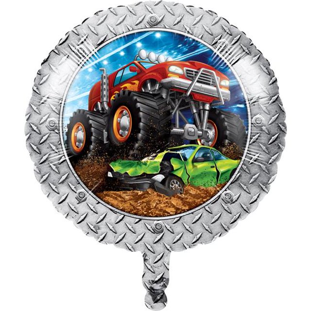 Creative Converting 340173 Camion Monstre Ballon Mylar