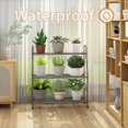 thumbnail image 4 of Soporte para plantas Simple Trending de metal impermeable de 3 niveles, 4 of 6