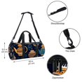 thumbnail image 5 of Arabic Teapot Dance bag, Yoga bag, Gym bag, Soccer bag - 17.7" Sports Bag with Interior Zipper Pocket & Large Capacity, 5 of 6