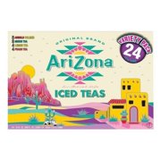 AriZona Iced Tea Variety Pack 15 Fluid Ounce (Pack of 24)