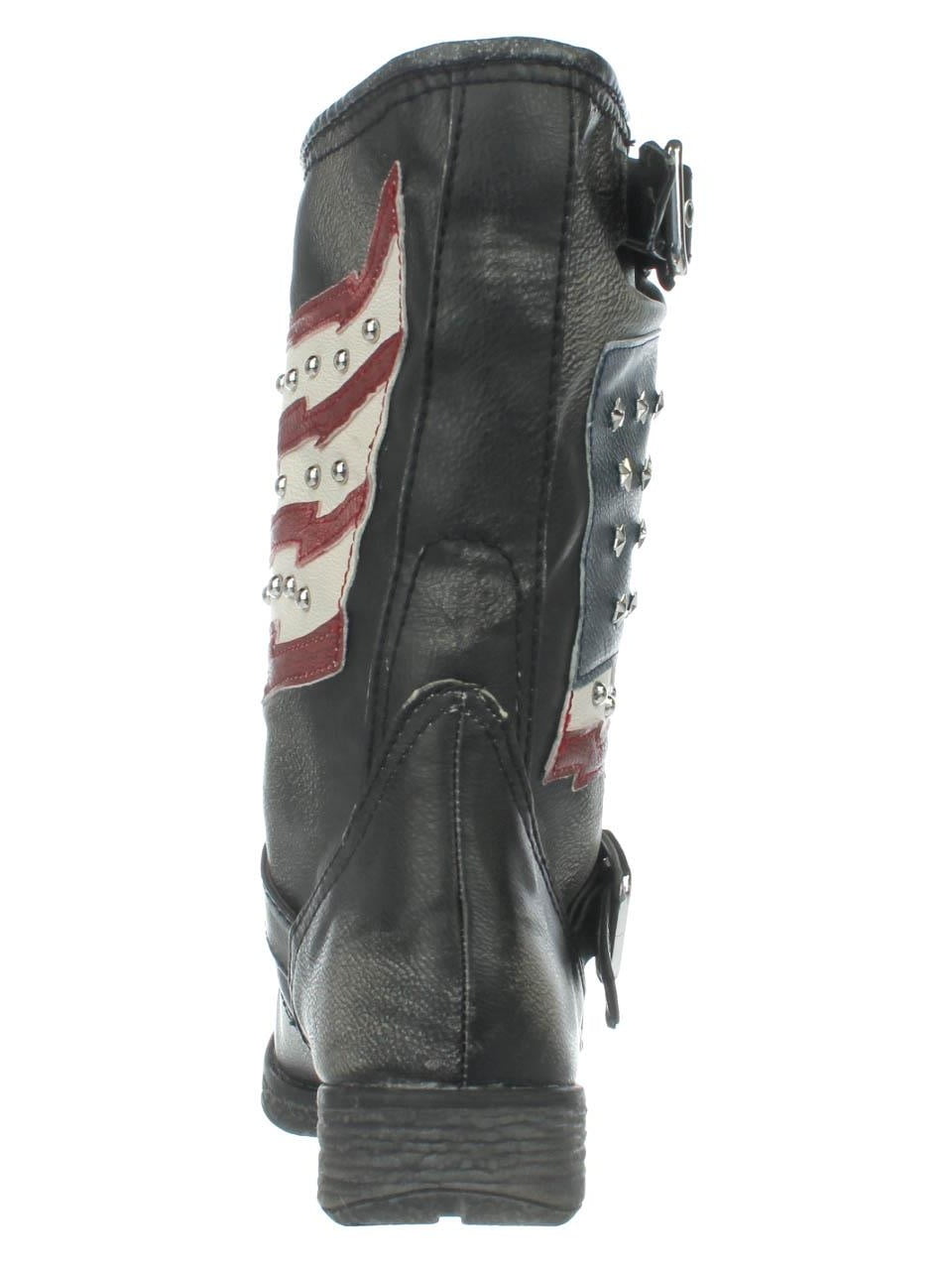 Womens White Mountain Kennedy Studded American Cowboy Boots Womens White Mountain Kennedy Studded American Cowboy Boots