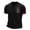 Black #7, variant on Soccer Jersey for Men Crew Neck Short Sleeve Fashion Lightweight Tops Color Splash Street Art Print Vocation Shirt Spain Brazil Argentina France Germany Portugal Navy 2XL