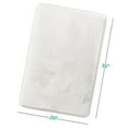 thumbnail image 7 of Nestl 1 Large Absorbent Memory Foam Bath Mat Bathroom Rug, White, 20"X30", 7 of 7