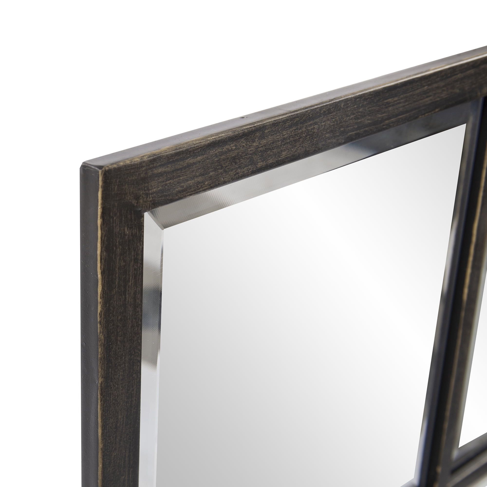 Tyler Dillon Bronze Metal Framed Atrium Wall Mirror - 24 in. by 48 in.