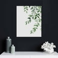 thumbnail image 4 of Creowell  Green Plants Poster Canvas Frame Wall Art Suitable for Room Decor Aesthetic Living Room Bedroom Bathroom Office and Other Wall Decor, Size 16x20 in/12x16 in, 4 of 4