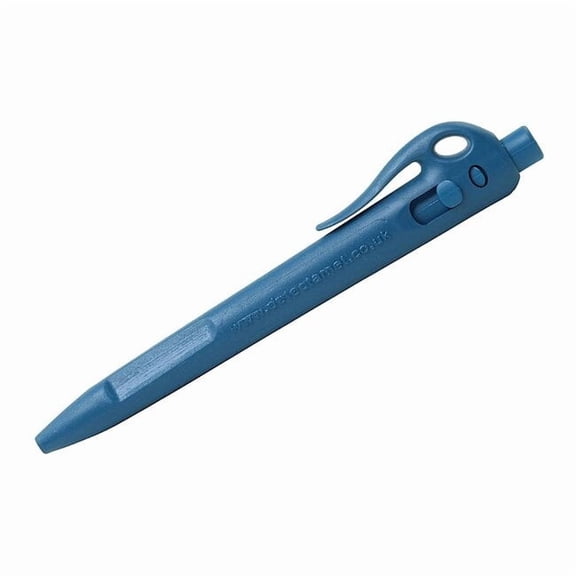 Detectamet Detectable Elephant Pen,Blue Ink,W/Clip,PK50 104-I01-C11-PA01