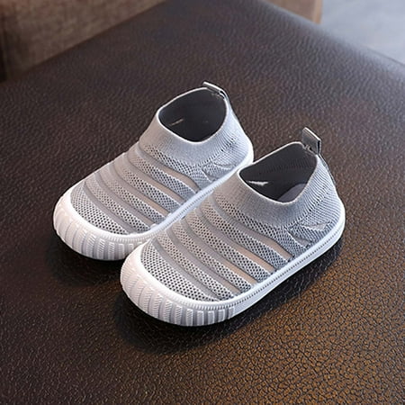 

QISIWOLE Toddler Baby Girls Boys Flying Woven Breathable Casual Shoes Sports Shoes Discount !