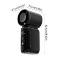 thumbnail image 3 of Ventilador de mano con 199 velocidades, mini ventilador portátil recargable, ventilador de bolsillo con motor sin escobillas de alta velocidad y pantalla LED para viajes, camping y actividades al a, 3 of 6