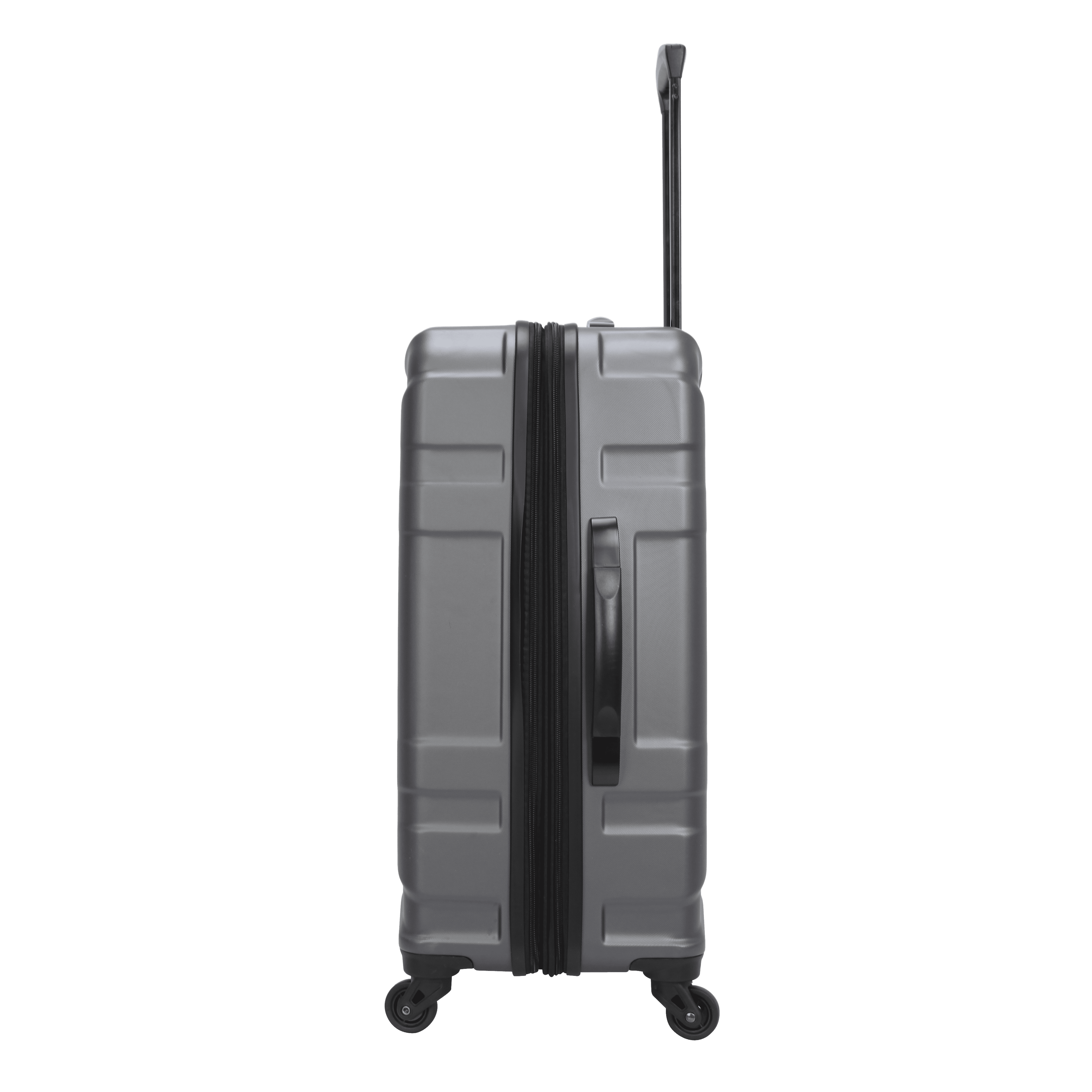 Protege 24 inch 4-wheel Hard Side Spinner Luggage - Keystone Gray