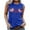 Red, variant on Qetyuw Women's 4th of July Tank Tops Patriotic Red White and Blue Print Tshirts Cotton Sleeveless T-shirts Cami Soft Round Neck Tanks Going Out Tops for Women