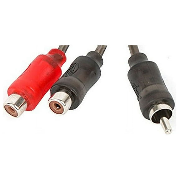 Stinger SI12YF - 1 MALE 2 FEMALE Y ADAPTER INTERCONNECT