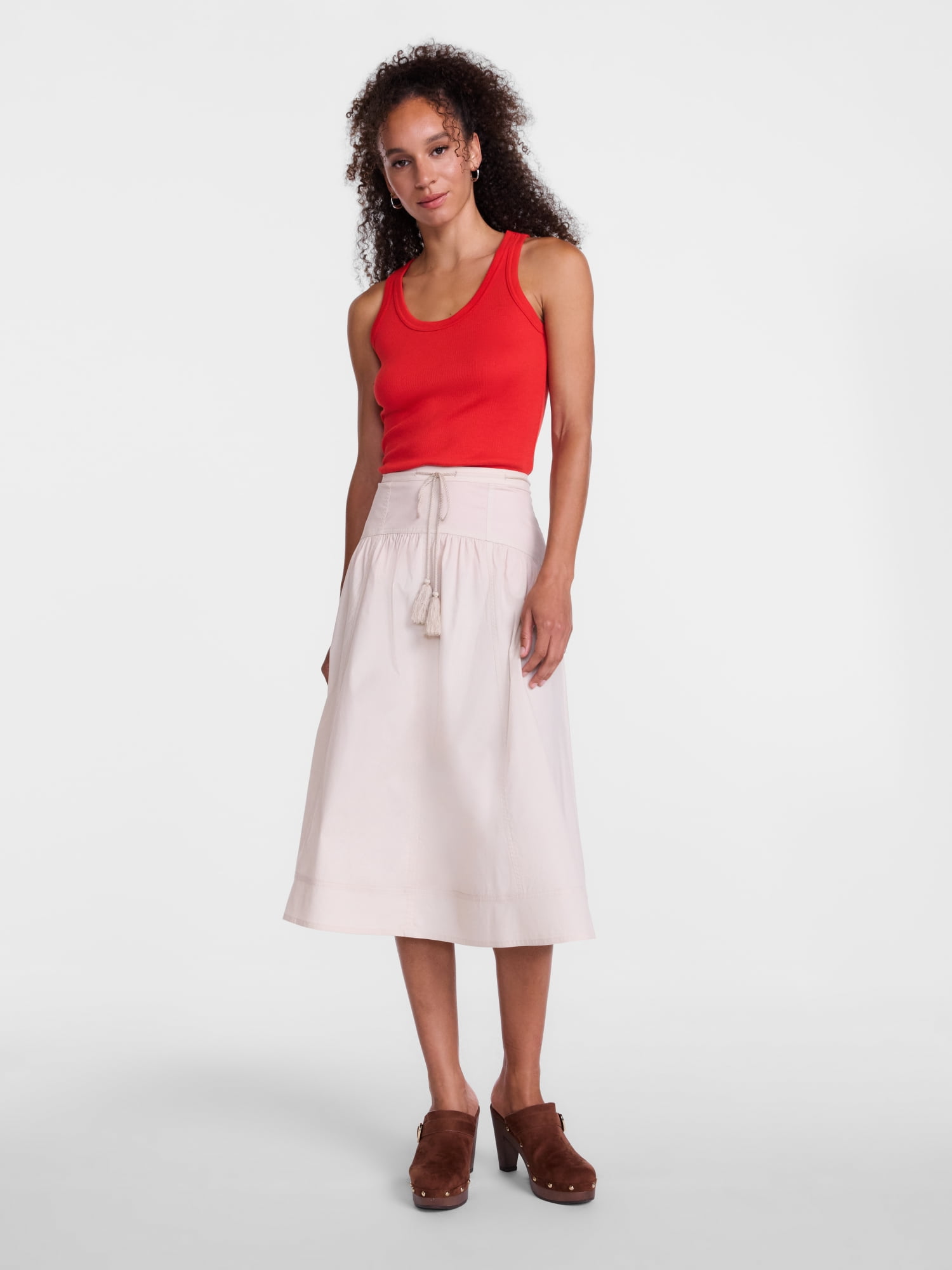 Scenario Women's Rib Tank Top, Sizes XS-XXXL