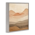 thumbnail image 3 of Stupell Industries Contemporary Layered Sand Dunes Gray Framed Giclee Art, 12 x 12, by Irena Orlov, 3 of 8