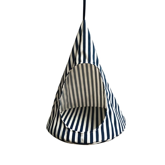 LAMIRO Soft Hanging Conical Cat Hammock Kitten Nest Cat House Bed Pet Tent