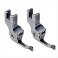 thumbnail image 1 of 2 Piezas Prensatelas de GuíA Estrecha Pies de MáQuina de Coser de Punto de Cadeneta Industrial Pies Prensatelas Universales con Cremallera,CR1/32NS(0.1), 1 of 7