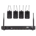 thumbnail image 2 of LLC Wireless Monitor System 4 Channel Selectable Sound Frequency Ear Monitor Receiver for Studio Recording EU Plug 100鈥?40V, 2 of 5