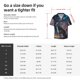 thumbnail image 5 of Balery Night Sky Wolf Camisa Casual de Manga Corta con Botones para Hombre, Texturizada, Estilo Cubano, para Playa, Verano-XX-Large, 5 of 5