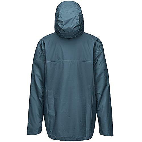 Volwassan Mens Lightweight Running Jacket with Hood Breathable Cycling Jacket Plus Size Soft Fishing Jacket Softshell Hooded