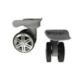 thumbnail image 2 of yotijay 2Pcs Luggage Wheels Suitcase Casters Double Row Wheels Replacement Swivels Wheel Light Gray, 2 of 9