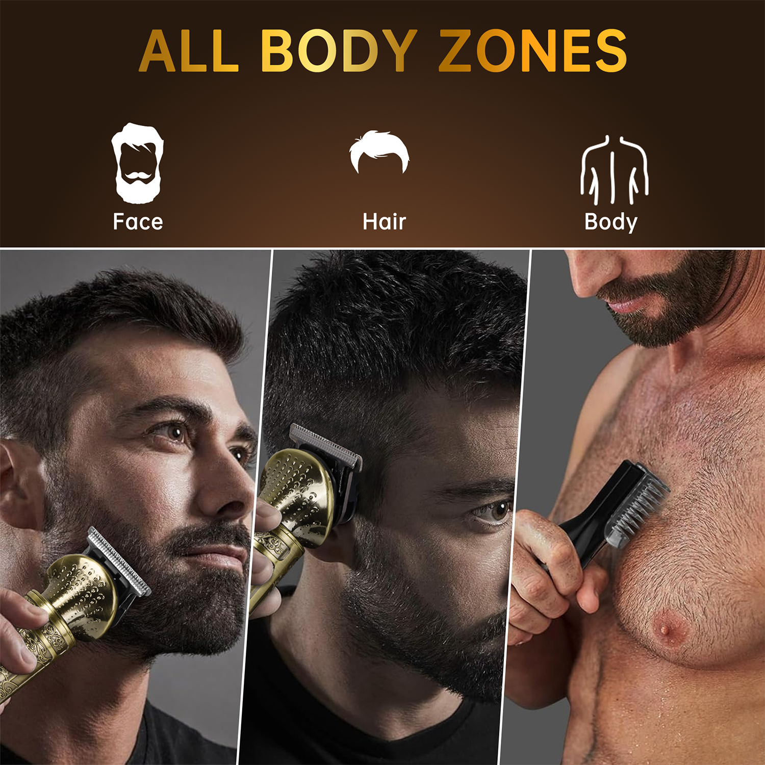 Cshidworld 6-in-1 Beard Trimmer and Hair Clipper Kit photo 6