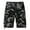 Gray, variant on WREESH Men's Cargo Shorts Camouflage Shorts Casual Fashion Solid Shorts with Multi-Pocket Button Zipper Elastic Waist Shoort Shorts Khaki