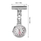 thumbnail image 5 of WORGEOUS Elegante broche de reloj de enfermera con clip de pin, reloj colgante de bolsillo de enfermera médica, reloj de bolsillo retro, regalo (blanco), 5 of 8