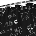 thumbnail image 3 of Math Equations Physics Formulas Shower Curtain 84"x72" ,Bathroom Decorative Shower Curtains Set with 12 Hooks,Modern Waterproof Washable Shower Curtain, 3 of 6
