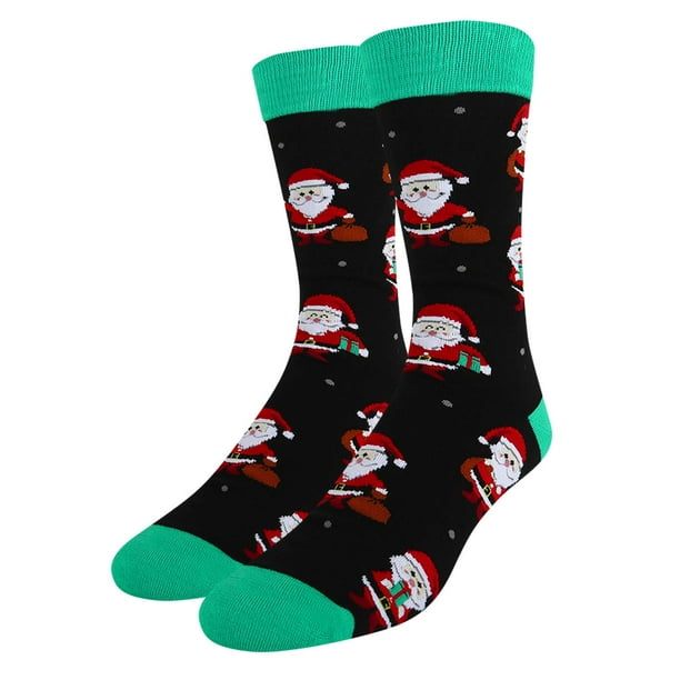 Clothing Socks - Men's Novelty Funny Christmas Socks Gift, Santa Claus ...