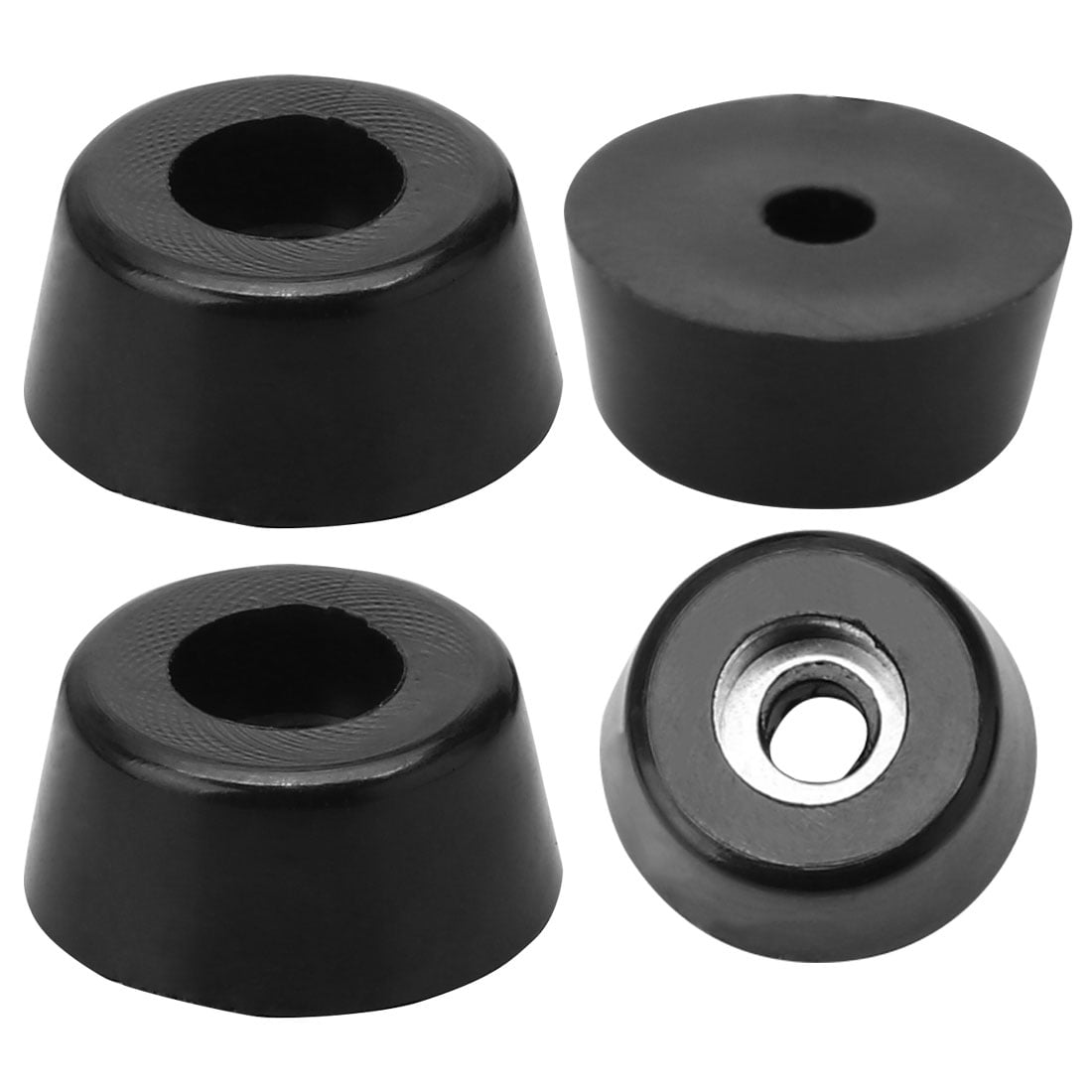 DIY Materials 4pcs Rubber Feet Bumper Buffer Amplifier SpeakerPads