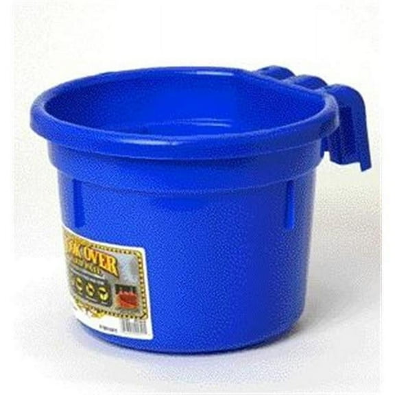 Miller Mfg Co Inc Hook Over Feed Pail- Blue 8 Quart - CPHBLUE